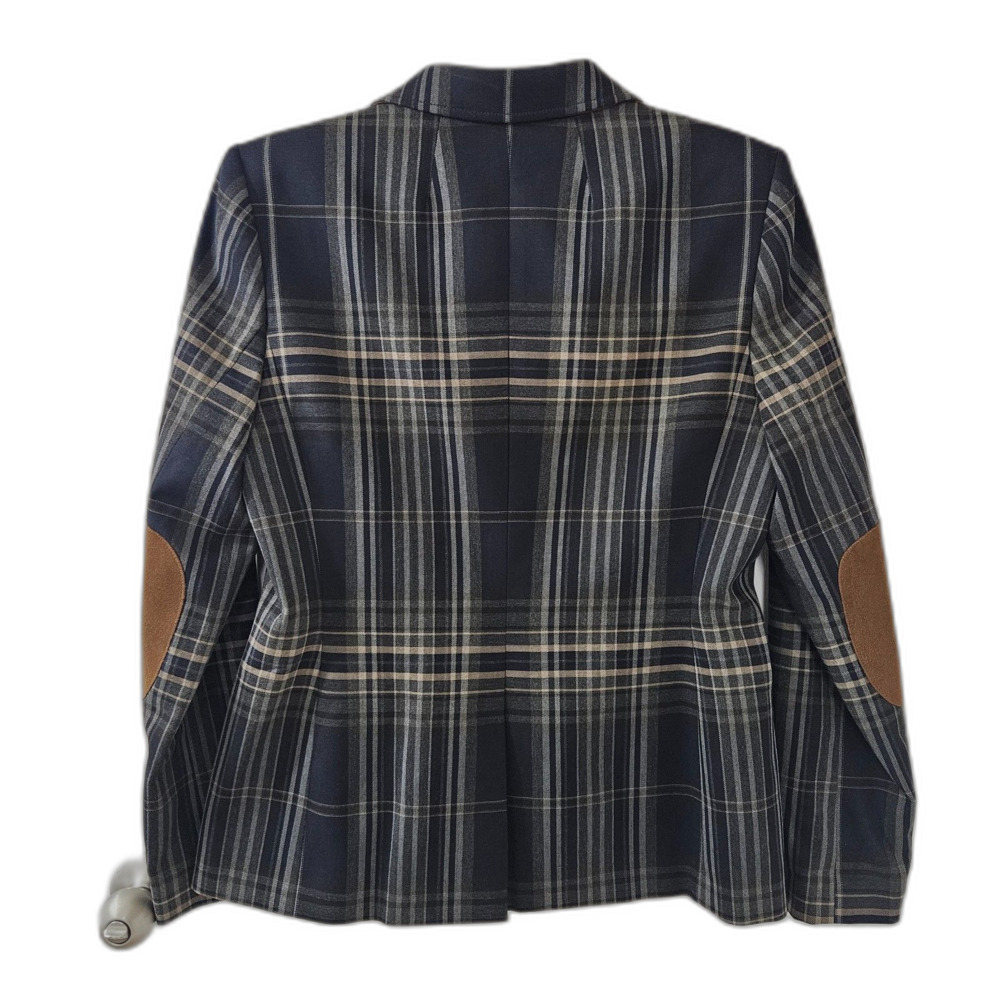 Tommy Hilfiger Navy Plaid Blazer - Picture 7 of 15